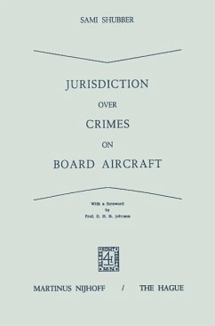 Cover Jurisdiction Over Crimes on Board Aircraft (eBook, PDF)