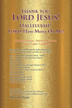 Thank you Lord Jesus! Hallelujah! Lord have mercy on Me! - Hunt, Sharon