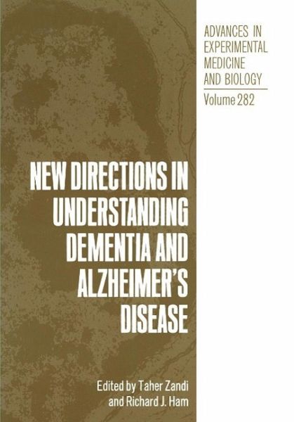 New Directions in Understanding Dementia and Alzheimer's Disease (eBook, PDF) New Directions in Understanding Dementia and Alzheimer's Disease (eBook, PDF)