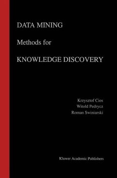 Data Mining Methods for Knowledge Discovery (eBook, PDF) - Cios, Krzysztof J.; Pedrycz, Witold; Swiniarski, Roman W.