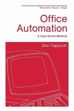 Office Automation (eBook, PDF) - Tapscott, Don