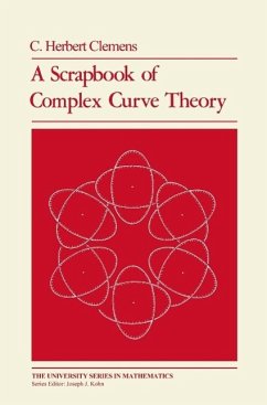 A Scrapbook of Complex Curve Theory (eBook, PDF) - Clemens, C. Herbert