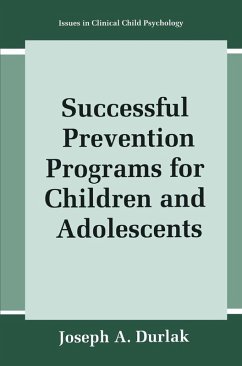 Cover Successful Prevention Programs for Children and Adolescents (eBook, PDF)