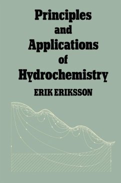 Principles and Applications of Hydrochemistry (eBook, PDF) - Eriksson, Erik