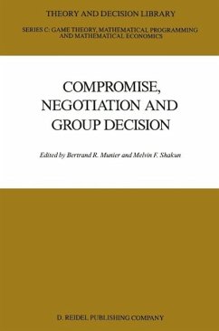 Compromise, Negotiation and Group Decision (eBook, PDF)