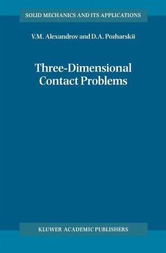 Cover Three-Dimensional Contact Problems (eBook, PDF)