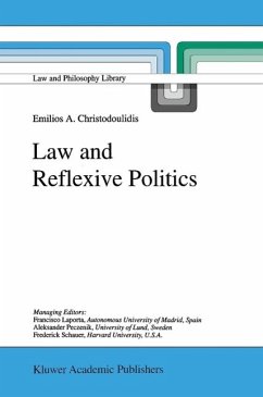 Law and Reflexive Politics (eBook, PDF) - Christodoulidis, E. A.