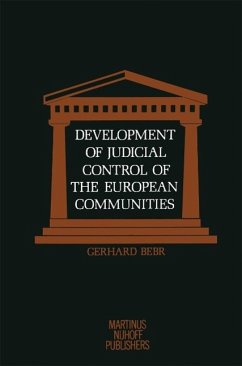 Cover Development of Judicial Control of the European Communities (eBook, PDF)