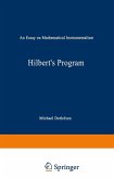 Hilbert's Program (eBook, PDF)