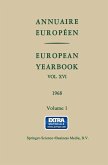 Annuaire Européen (eBook, PDF)