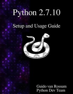 Python 2.7.10 Setup and Usage Guide - Team, Python Development; Rossum, Guido Van