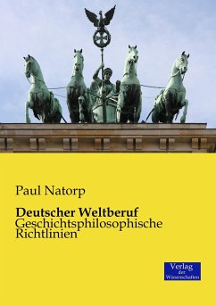Deutscher Weltberuf - Natorp, Paul