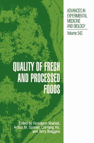 Quality of Fresh and Processed Foods (eBook, PDF) Quality of Fresh and Processed Foods (eBook, PDF)