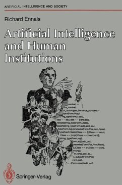 Artificial Intelligence and Human Institutions (eBook, PDF) - Ennals, Richard