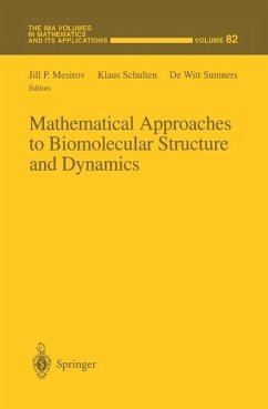 Mathematical Approaches to Biomolecular Structure and Dynamics (eBook, PDF)