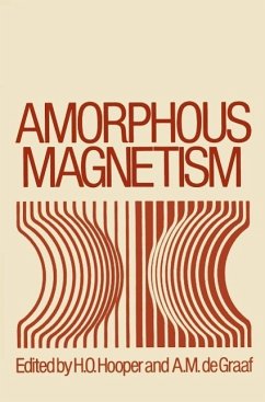 Amorphous Magnetism (eBook, PDF)