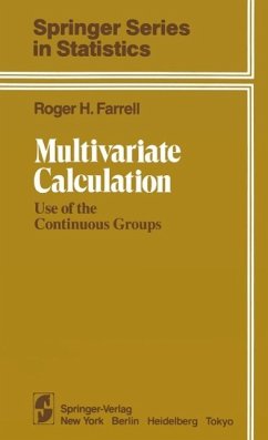 Multivariate Calculation (eBook, PDF) - Farrell, R. H.