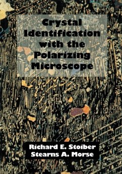 Crystal Identification with the Polarizing Microscope (eBook, PDF) - Stoiber, R. E.; Morse, S. A.