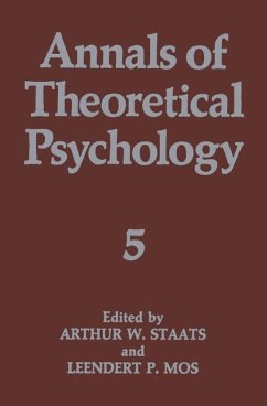 Annals of Theoretical Psychology (eBook, PDF)