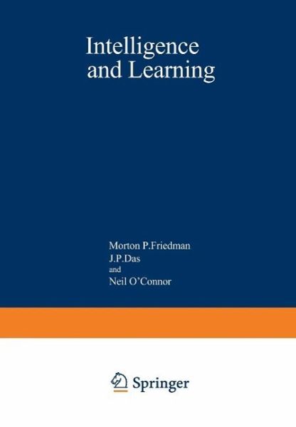 Intelligence and Learning (eBook, PDF)