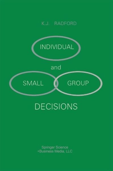 Individual and Small Group Decisions (eBook, PDF)