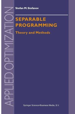 Separable Programming (eBook, PDF) - Stefanov, S. M.