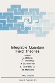 Integrable Quantum Field Theories (eBook, PDF)