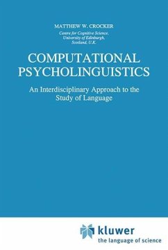 Computational Psycholinguistics (eBook, PDF) - Crocker, Matthew W.