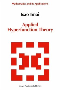 Applied Hyperfunction Theory (eBook, PDF) - Imai, Isao