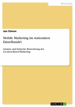 Mobile Marketing im stationären Einzelhandel (eBook, PDF) - Simon, Jan