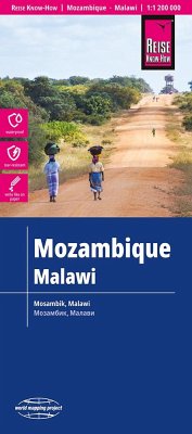 Reise Know-How Landkarte Mosambik, Malawi (1:1.200.000) - Reise Know-How Verlag Peter Rump GmbH