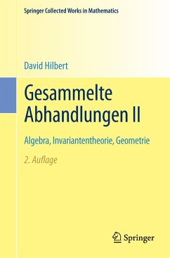 Gesammelte Abhandlungen II - Hilbert, David