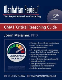 Manhattan Review GMAT Critical Reasoning Guide [5th Edition] - Meissner, Joern; Manhattan Review
