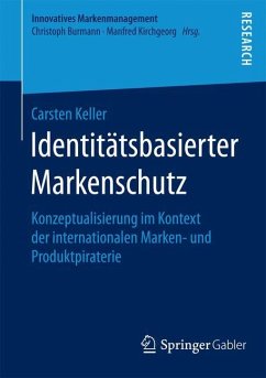 Identitätsbasierter Markenschutz - Keller, Carsten