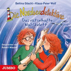 Das rätselhafte Wal-Skelett / Die Nordseedetektive Bd.3 (1 Audio-CD) - Göschl, Bettina;Wolf, Klaus-Peter