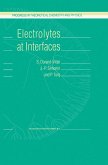 Electrolytes at Interfaces (eBook, PDF)