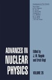 Advances in Nuclear Physics (eBook, PDF)