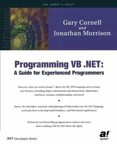 Programming VB .NET (eBook, PDF) - Morrison, Jonathan; Cornell, Gary