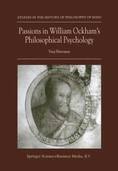 Cover Passions in William Ockham's Philosophical Psychology (eBook, PDF)