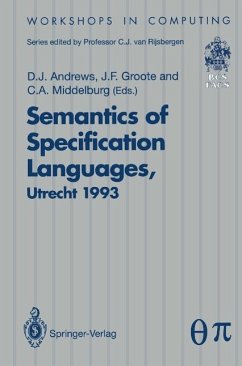 Semantics of Specification Languages (SoSL) (eBook, PDF)