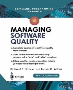 Managing Software Quality (eBook, PDF) - Nance, Richard E.; Arthur, James D.