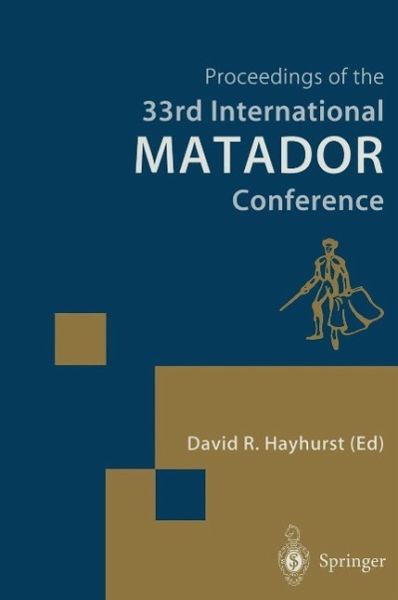 Proceedings of the 33rd International MATADOR Conference (eBook, PDF) Proceedings of the 33rd International MATADOR Conference (eBook, PDF)