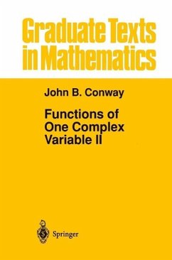 Functions of One Complex Variable II (eBook, PDF) - Conway, John B.
