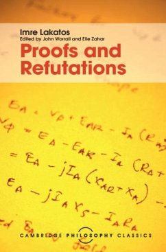 Proofs and Refutations (eBook, PDF) - Lakatos, Imre