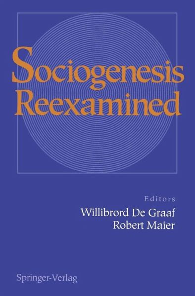 Sociogenesis Reexamined (eBook, PDF) Sociogenesis Reexamined (eBook, PDF)