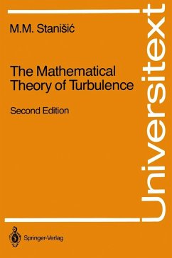 The Mathematical Theory of Turbulence (eBook, PDF) - Stanisic, M. M.
