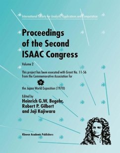 Proceedings of the Second ISAAC Congress (eBook, PDF)