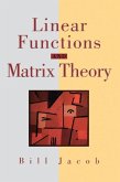 Linear Functions and Matrix Theory (eBook, PDF)