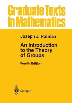 An Introduction to the Theory of Groups (eBook, PDF) - Rotman, Joseph J.