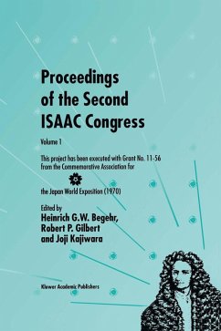 Proceedings of the Second ISAAC Congress (eBook, PDF)